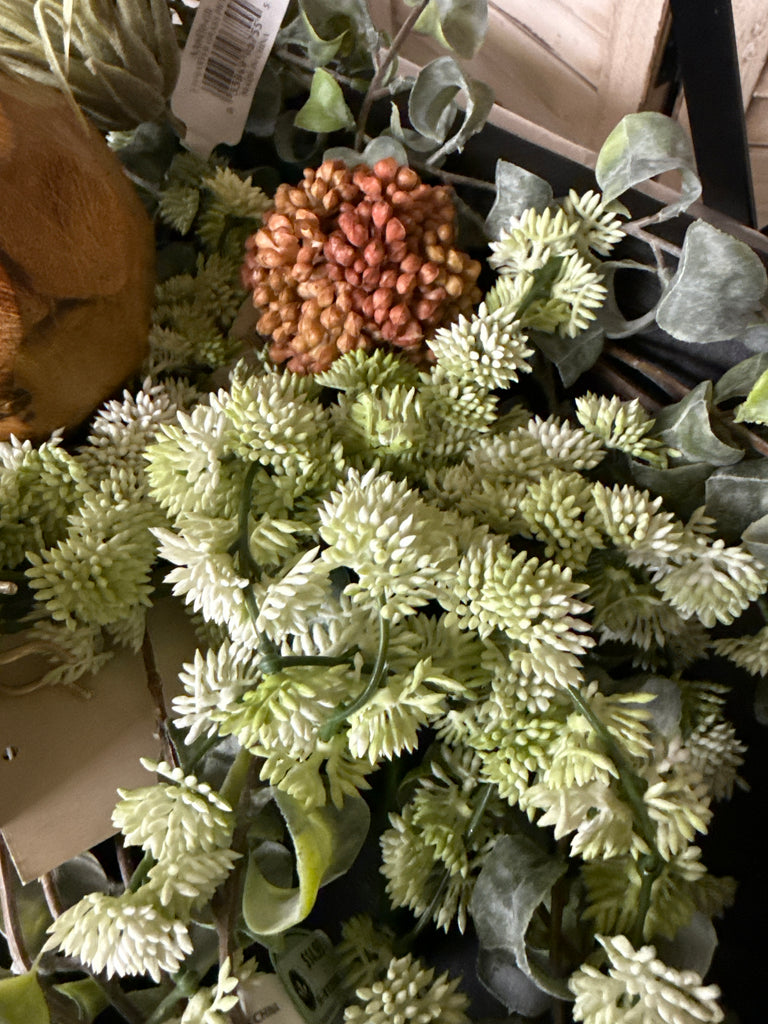 10" Hanging Real Touch Sedum Vine