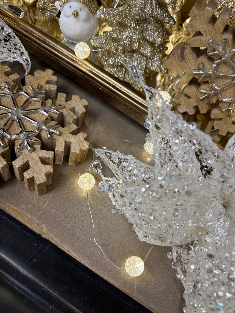 10' Warm White Micro LED String Lights