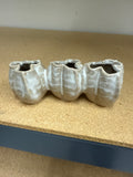 7" Stoneware Podshaped Vase *FINAL SALE*