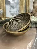 4" Antique Brass Dish