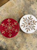 Wood Snowflake Riser