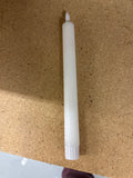 10" Led White Taper Candle