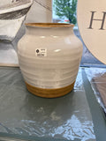 9.5" Two Tone Ceramic Vase