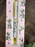White Poodle Pen