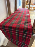 72" Holiday Plaid Table Runner
