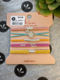 Embrace Hair Tie Bracelet Set