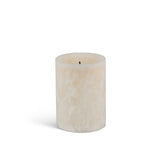 3"x4" Ice Effect LED Candle with Glow Wick