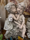 12" Resin Boy & Girl Statue