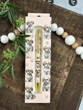 Tan & White Shih Tzu Pen