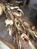 48" Natural Millet Autumn Garland