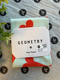 Geometry Yuletide Pup Paw Towel
