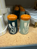 S/2 Stoneware Salt & Pepper Shakers *FINAL SALE*