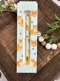 Orange & White Cat Pen