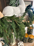 60" Weeping Mini Noble Fir Garland