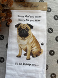 Pug Towel
