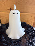 Small Ghost Led Candle with Timer - 6.5" Tall