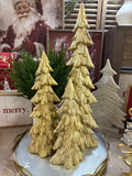Gold Finish Resin Tree