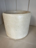 Large Travertine Look Planter