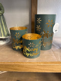 Green Merry Christmas Lanterns