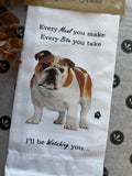 Bulldog Towel