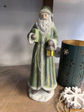 13" Resin Antique Santa