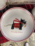 Festive Dog Plates