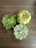 Small Velvet Pumpkin