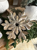 Large Wood Snowflake