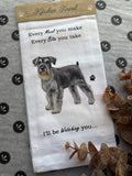 Schnauzer Towel