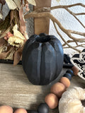 Black Pumpkin Taper Holders