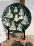 8" Tree Print Plate