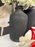 Black Terracotta Vase