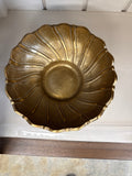 9" Antique Brass Twist Bowl