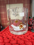Gingerbread Man Icon Glassware