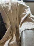 50 X 60 Natural Boucle Throw