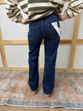 Mid Rise Wide Flare Jeans