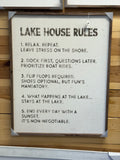 Lake House Rules