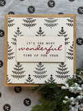 Wonderful Time Of The Year 8" Sign