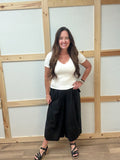 Double Layered Vneck Tee