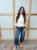 Mock Neck Long Sleeve Top