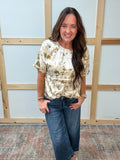 Flower Print Top