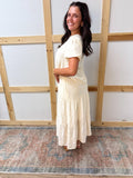 Embroidery Tiered Skirt