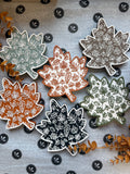 5" Autumn Garden Leaf