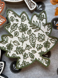 5" Autumn Garden Leaf