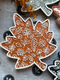 5" Autumn Garden Leaf