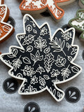 5" Autumn Garden Leaf