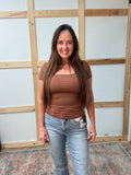 Your Must Have Double Layered Short Sleeve Top