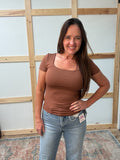 Your Must Have Double Layered Short Sleeve Top