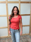 Your Must Have Double Layered Short Sleeve Top