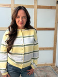 Tamara Striped Cardigan